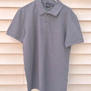 BNWT MENS Boss by Hugo Boss polo shirt. Grey XL